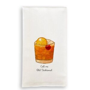 NEW French Graffiti Dish Towel - Call Me Old Fashioned